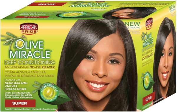 African Pride African Pride Olive Miracle Conditioning Anti-Brea-