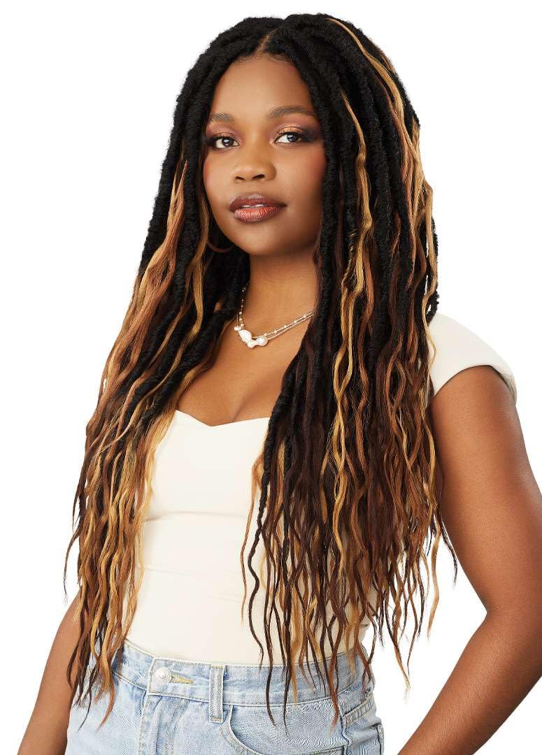 Version 1.0.0 Outre X-Pression Boho Goddess Egyptian Locs 22" 3X - Image 1