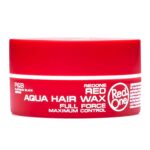 Redone Hair Wax Red 50ml | Ultra Hold & Maximum Control | High Shine Styling Wax for Men & Women | Edge Control & Non-Sticky Finish | Strawberry Scent | Professional Barber Hair - Image 8